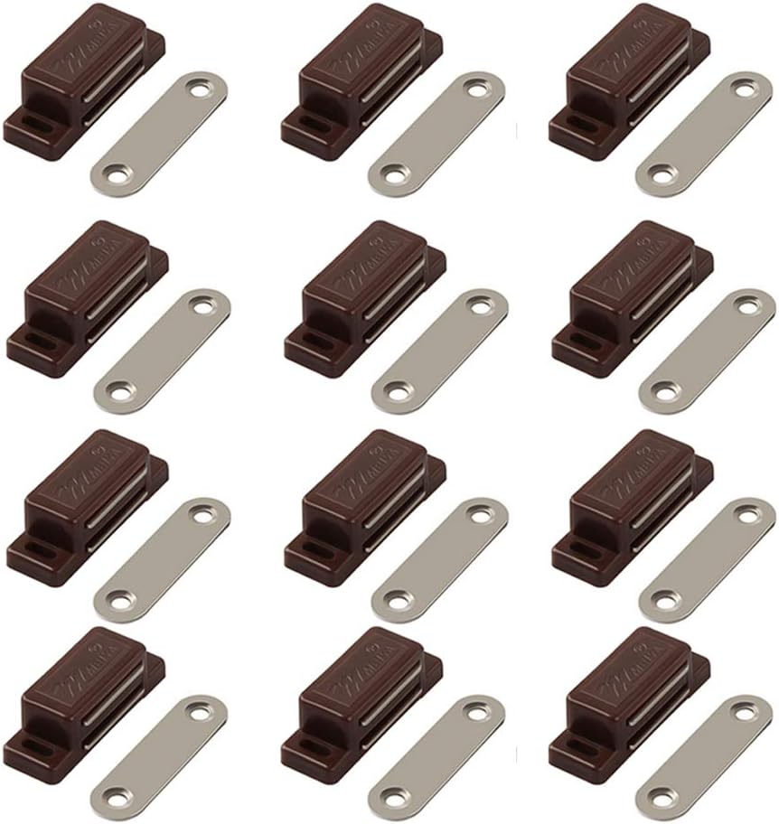 Job Lot of 13 x Cabinet Magnet Latch - Best for Cabinet Doors, Cupboards, Drawers and Shutters - Cabinet Magnet