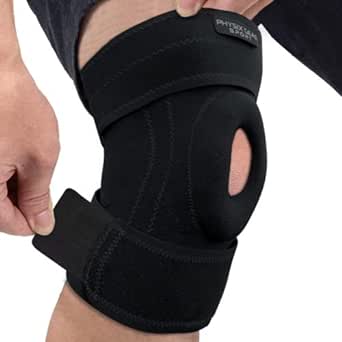 Job Lot of 47 x Flexible & Stabilizing Neoprene Runners Knee Brace - Improve Range of Motion & Pain - Prevent Injury - Black