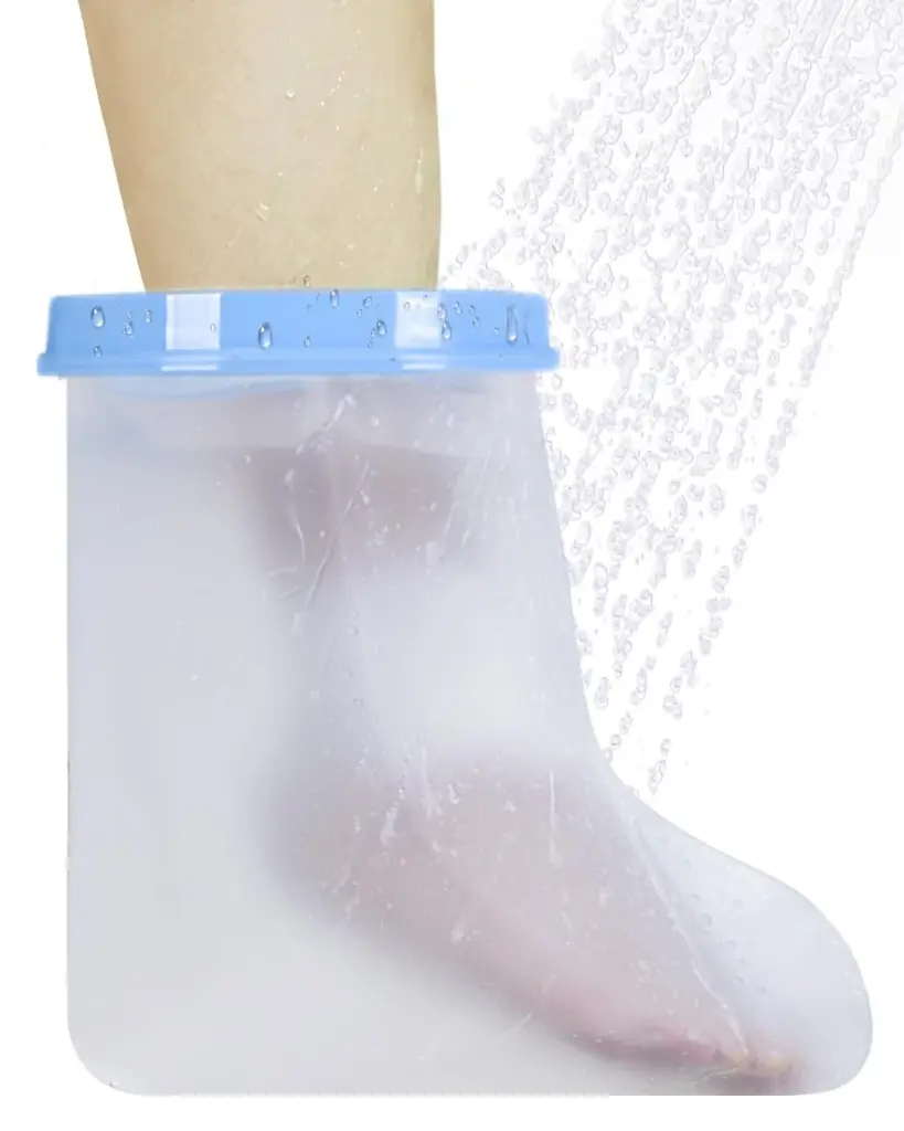 Job Lot of 8 x Waterproof Foot Cover for Shower, Soft Comfortable Cast Protectors Foot, Reusable Plaster Cast