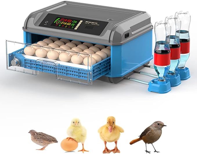 Job Lot of 34 x Brooder Chicken Fully Automatic Farm Incubator Eggs Bird Quail Incubator, 24 Egg