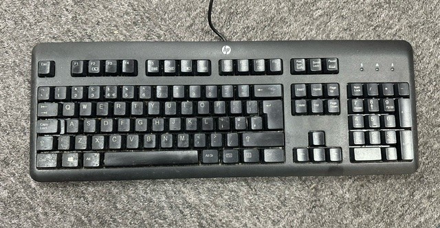 Job Lot of 10 x Used HP Keyboards