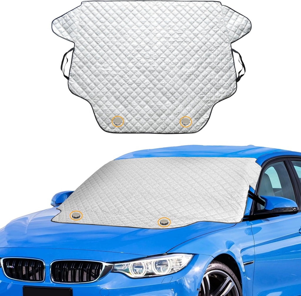 Job Lot of 6 x EcoNour Car Windscreen Cover for winter, Windscreen covers frost for All Weather Auto Sunshade