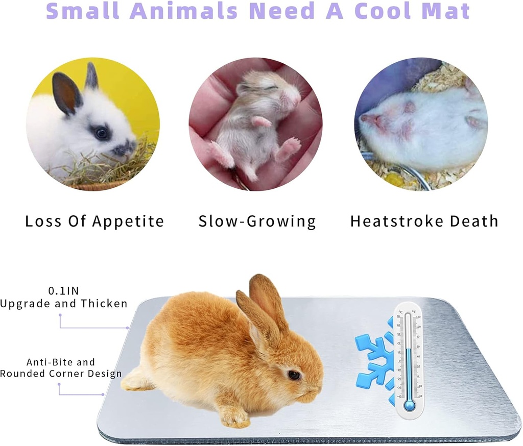 Job Lot of 26 x Brand New Cooling Mat for Small Pet - Puppy, kitten, Hamster, Guinea Pig, Bunny 