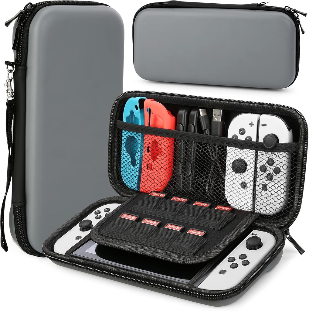 Auction Lot - 25 x Brand New Case for Nintendo Switch and Switch OLED, Protection Switch Carrying Case Cover