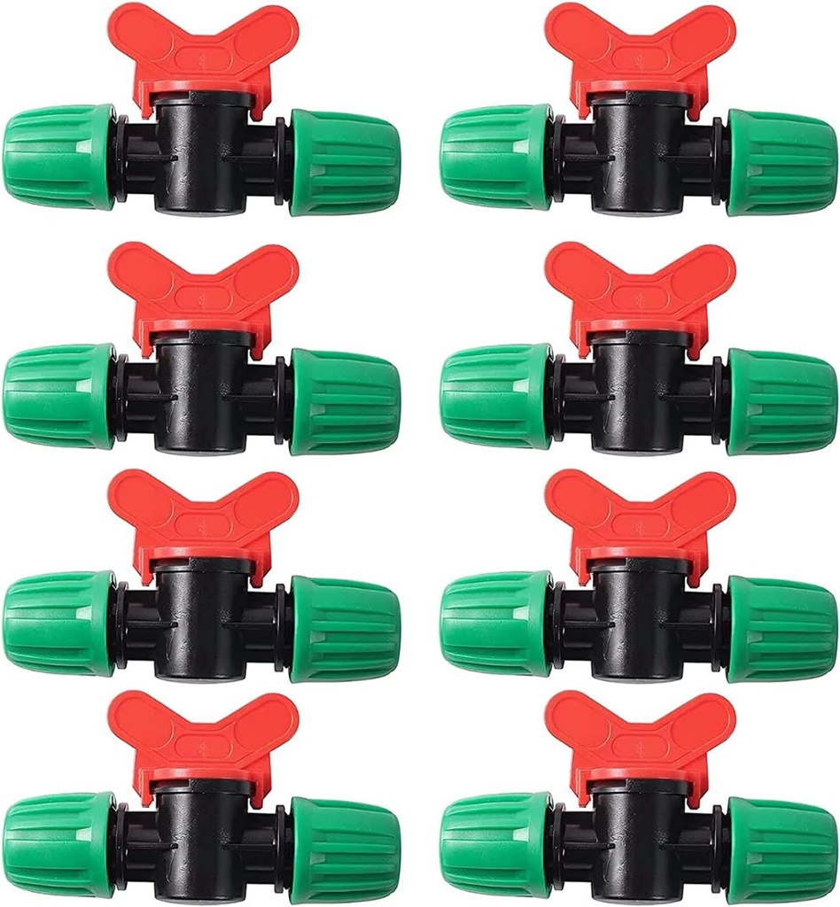 Job Lot of 27 x Brand New Tesmotor 8 Pack Drip Irrigation Switch Valve for Garden Sprinkler System