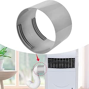 Job Lot of 12 x Air Conditioner Exhaust Adapter, Exhaust Hose Connector and Extender Portable Air Conditioner Exhaust Hose Coupler Connector (B-130mm)