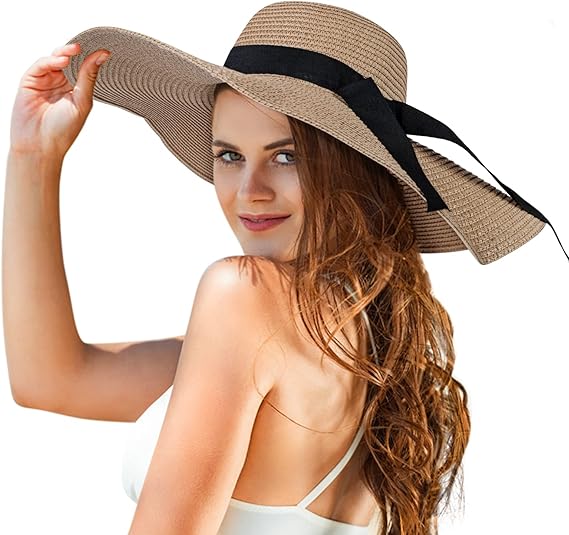 Auction Lot - 130 x Brand New Womens Straw with UV UPF 50+ Pro