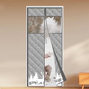 Auction Lot - Cage of 52 x Brand New Purejoy Magnetic Thermal Insulated Fly Screen Door Curtain with Visual Windows