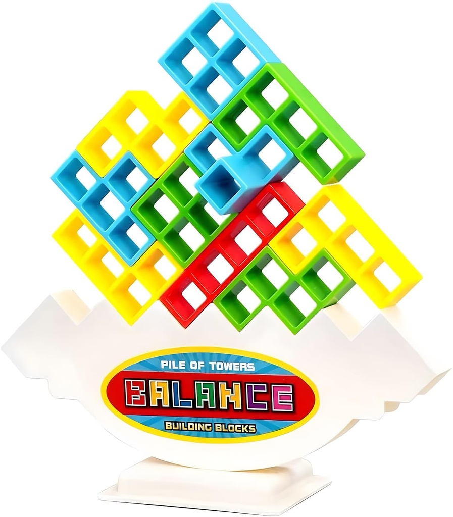 Auction Lot - 306 x Brand New 32 Pcs Stack Attack Balance Game, Cards Swing Stack Building Blocks Board Game
