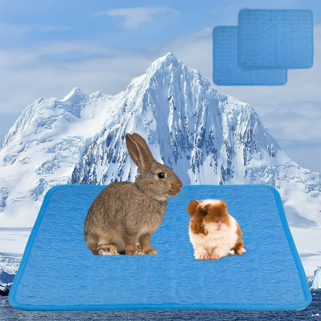 Job Lot of 27 x HzNzYHD 2PCS Summer Rabbit Cooling Mat for Guinea Pig - 40 x 30 CM,Self Cool Ice Pad