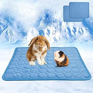 Job Lot of 113 x HzNzYHD 2PCS Summer Rabbit Cooling Mat for Guinea Pig - 40 x 30 CM,Self Cool Ice Pad