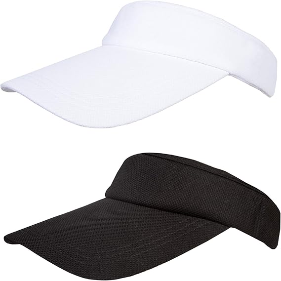 Job Lot of 39 x 2 Pcs Women Sun Visor Hat Perspiration and Breathable Sun Protection Visor Sport Leisure Cap,