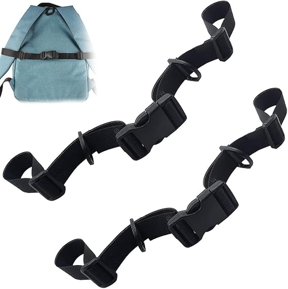 Job Lot of 20 x CjingCH 2 Pieces Backpack Chest Straps Sternum Strap Adjustable Backpack Sternum Strap