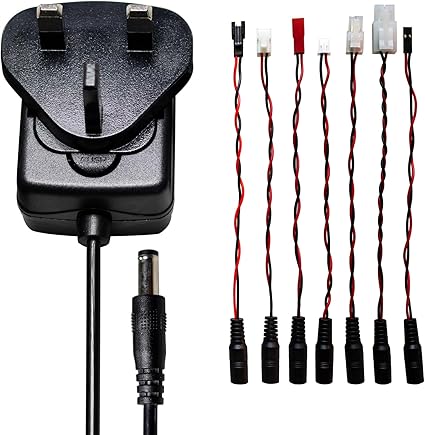 Job Lot of 31 x 6V 1A Electric Ride on Cables UK Plug Supply Power Adapter for Power Wheels Electric Ride-Ons