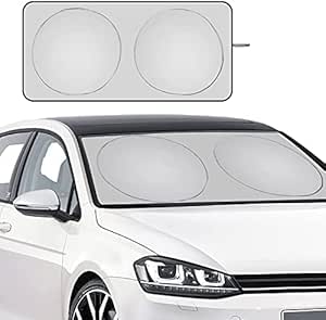 Job Lot of 22 x URAQT Car Front Window Sunshades, Car Sun Shade, Front Windshield Shades Block UV Ray Sun Visor Protector