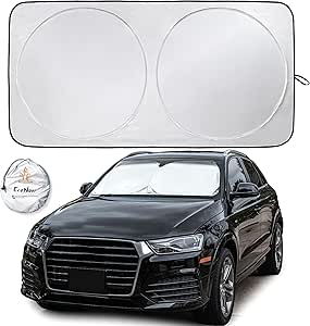 Job Lot of 14 x EcoNour Car Windshield Sun Shade (Classic - 149.8 x 73.6 cm) | Durable 240T Material Car Sun