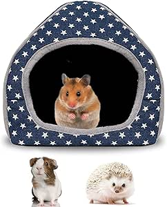 Job Lot of 10 x Guinea Pig Bed, Hamster House Small Animal Pet Winter House Guinea Pig House with Removable Pad