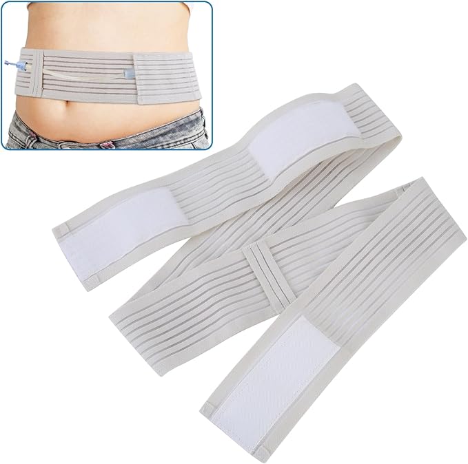 Job Lot of 24 x Peritoneal Dialysis Catheter Belt, Yeelua Catheter Night Bag Stand Tube Storage Belt G Tube Holder(2PCS-Large)