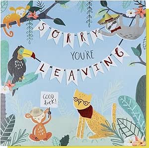 Job Lot of 20 x Packs of 6 Paperchase Sorry You're Leaving Greeting Cards and Envelopes (RRP £3.25 per card) 