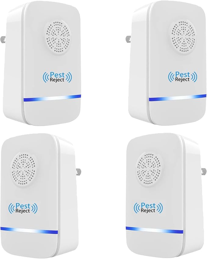 Job Lot of 20 x Ultrasonic Pest Repeller, Electronic Mouse Repellent plug in Pest Control for Mouse, Ants, Rat, Spider, Rodents, Fly, Mosquitoes, Harmless to Pets and Human