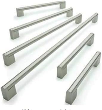 Job Lot of 7 x BSM Marketing Kitchen Cupboard Cabinet Boss Bar Door Handle Brushed Stainless Steel (20, 160mm)