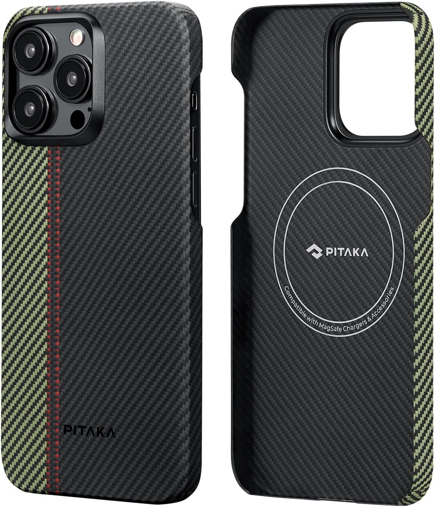 PITAKA Magnetic Case for iPhone 15 Pro Max Aramid Fibre Protective Case