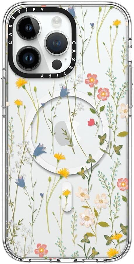 CASETiFY Clear iPhone 14 Pro Max Case [Not Yellowing / 6.6ft Drop Protection/Compatible]