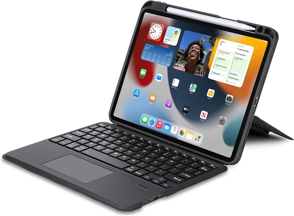 DUX DUCIS iPad Keyboard Case for iPad Air 5th/4th/iPad Pro 11 with Multi-Touch Trackpad