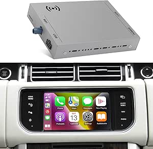 Wireless CarPlay Receiver SmartBox for Land Rover Range Rover/Evoque/Discovery 4 Jaguar XE X