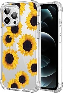 Jhxtech Phone Case for iPhone 12 Pro Max Case, Apple 12 Pro Max girls women, Slim Shockproof