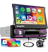 2G+64G Android 13 Car Stereo for Fiat 500 2007-2015 with Wireless Carplay GPS/WiFi, Hodozzy