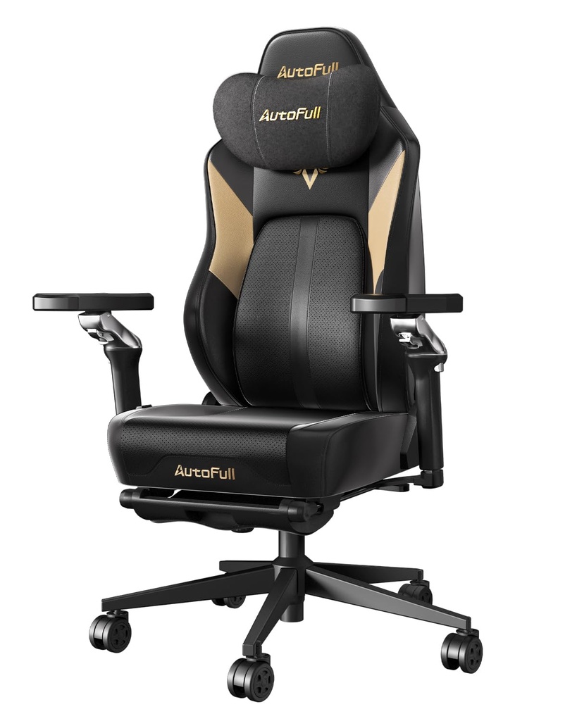 AutoFull M6 Ultra Gaming Chair with Massage & Dynamic Lumbar Support, Ergonomic Office Chair