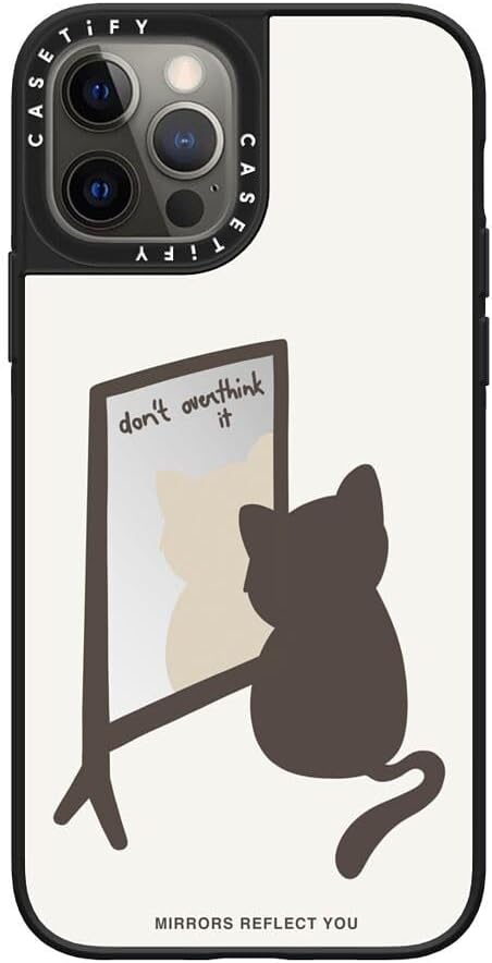 CASETiFY Mirror iPhone 12 Pro Case [Reflective / 4.9ft Drop Protection/Compatible with Magsafe]