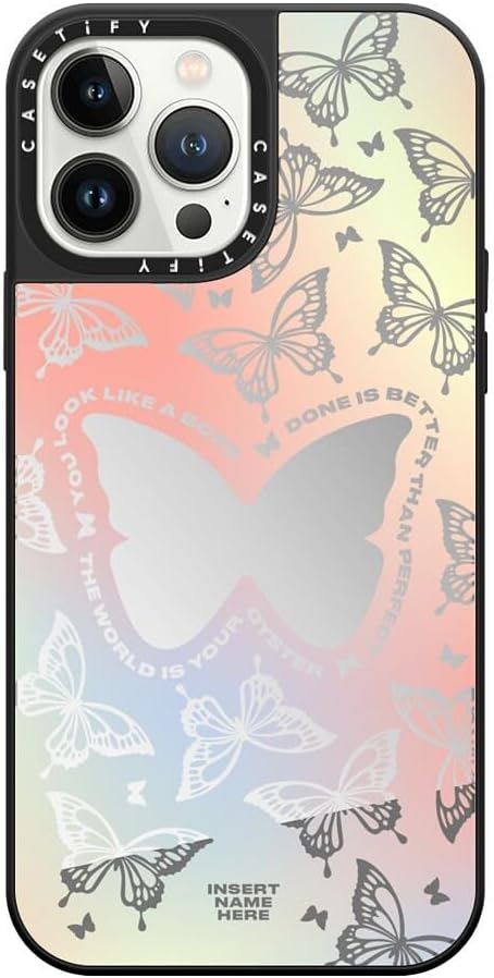 CASETiFY Mirror iPhone 13 Pro Max Case [Reflective / 4.9ft Drop Protection/Compatible]
