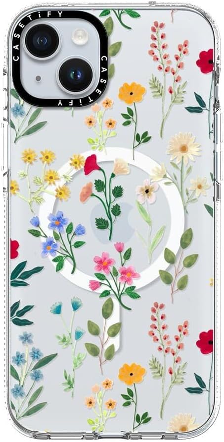 CASETiFY Clear Case for iPhone 15 Plus [Not Yellowing / 6.6ft Drop Protection/Compatible]