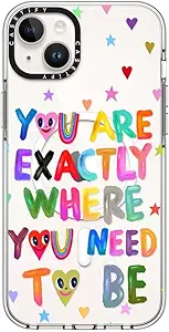 CASETiFY Clear iPhone 14 Plus Case [Not Yellowing / 6.6ft Drop Protection/Compatible]