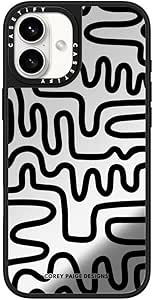 CASETiFY Mirror iPhone 16 Plus Case [Reflective / 4.9 ft. 1X Military Grade Drop Protection/ Compatible with Magsafe]