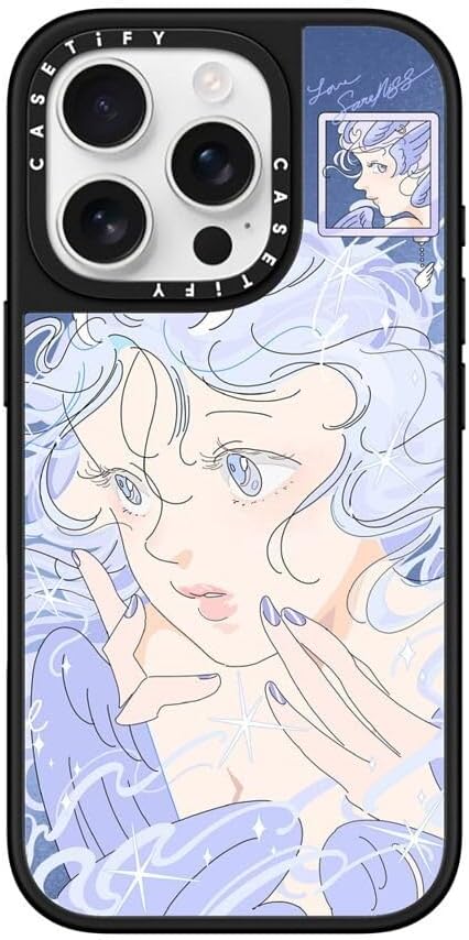 CASETiFY Mirror iPhone 16 Pro Case [Reflective / 4.9 ft. 1X Military Grade Drop Protection/Compatible with Magsafe]