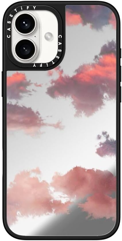 CASETiFY Mirror iPhone 16 Plus Case [Reflective / 4.9 ft. 1X Military Grade Drop Protection/Compatible with Magsafe] 
