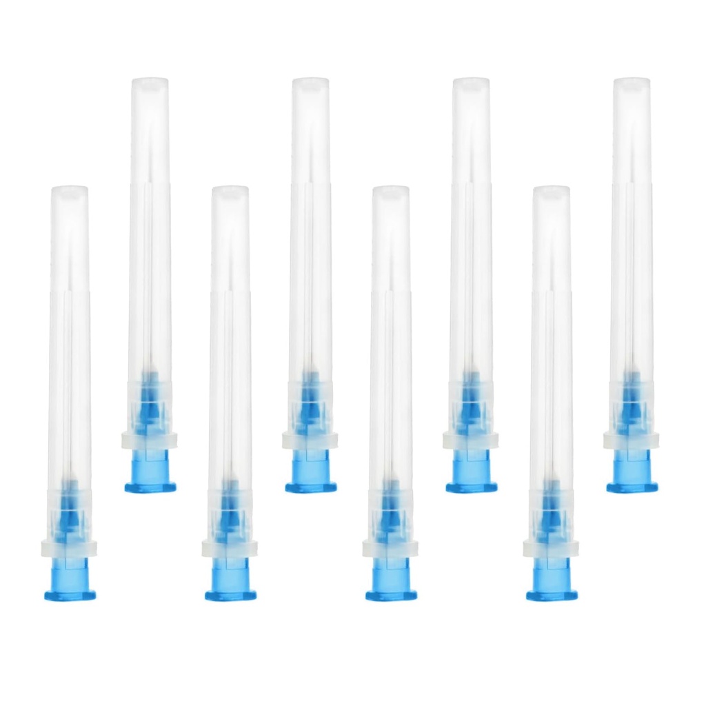 HAFRILY 100Pcs Dispensing Needle Accessories Stainless Steel Needles Individually Packed 