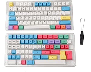 Dye Sublimation Keycaps | Cherry Profile for Custom Merchanical Keyboard | 139 Keys (Chalk)