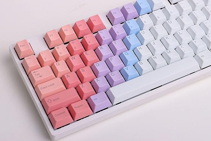 Dye Sublimation Keycaps | Cherry Profile for Custom Mechanical Keyboard | 139 Keys (Dreamscape)