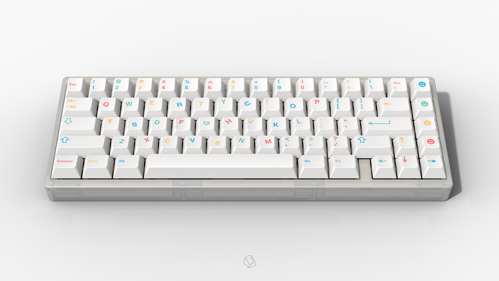 Dye Sublimation Keycaps | Cherry Profile for Custom Mechanical Keyboard | 139 Keys (Cool Kids)