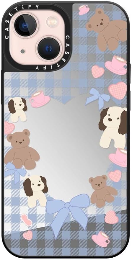 CASETiFY Mirror iPhone 13 Mini Case [Reflective / 4.9ft Drop Protection/Compatible with Magsafe]