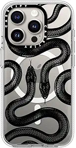CASETiFY Clear Case for iPhone 15 Pro [Not Yellowing / 6.6ft Drop Protection/Compatible with Magsafe]
