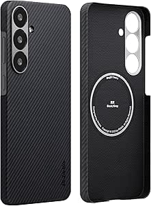 PITAKA Samsung Galaxy S25 Magnetic Case Super Thin and Light Aramid Fibre Made 