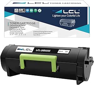 LCL Compatible Toner Cartridge 24B6035 16000 Pages (1 Pack Black) Replacement for Lexmark M1145 XM11