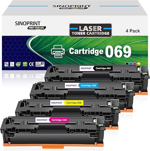 SINOPRINT 069 CRG-069 Compatible Canon 069 Toner CRG069 CRG-069H 069H Toner Replacement 