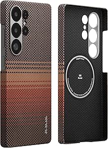 PITAKA Samsung Galaxy Magnetic S25 Ultra Case Super Thin and Light Aramid Fibre Rugged Case