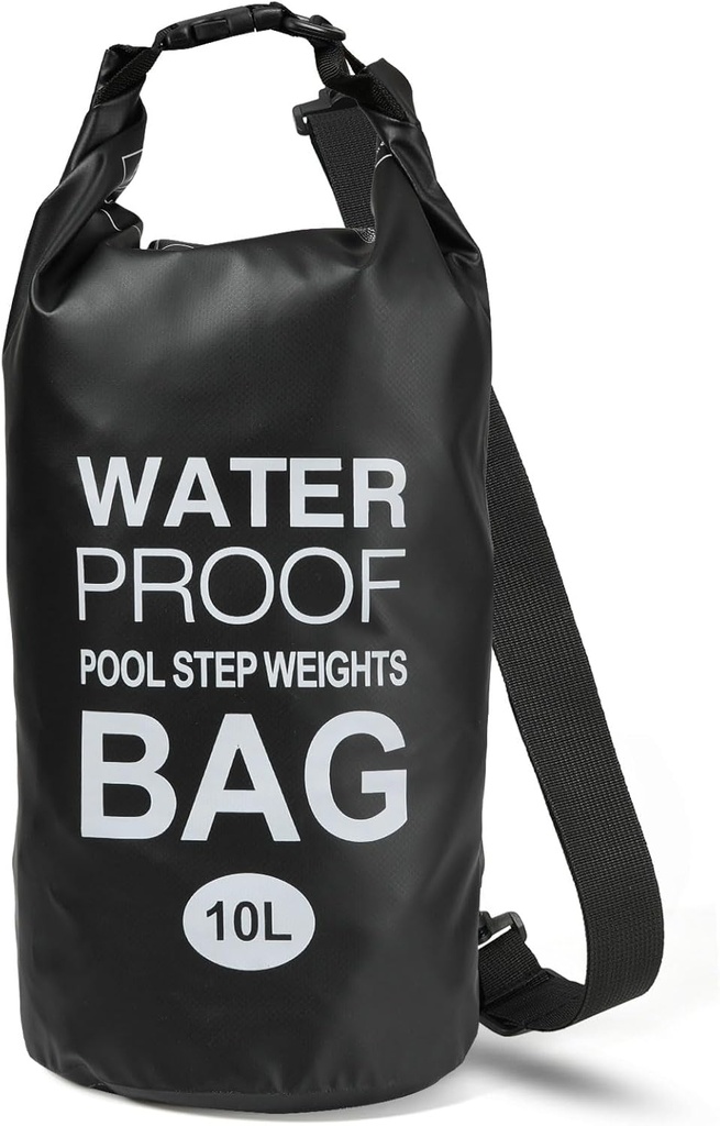 Job Lot of 60 x Yeabett Waterproof Dry Bag, 10L Waterproof Beach Bag with Adjustable Shoulder Strap, Dry Bag